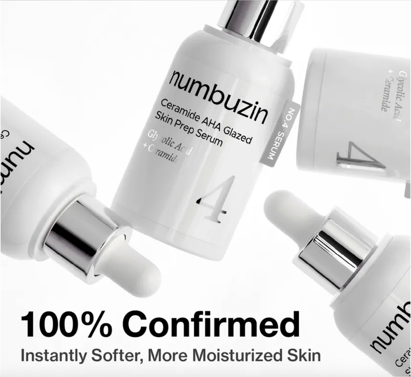 No.4 Ceramide AHA Glazed Skin Prep Serum 30ml