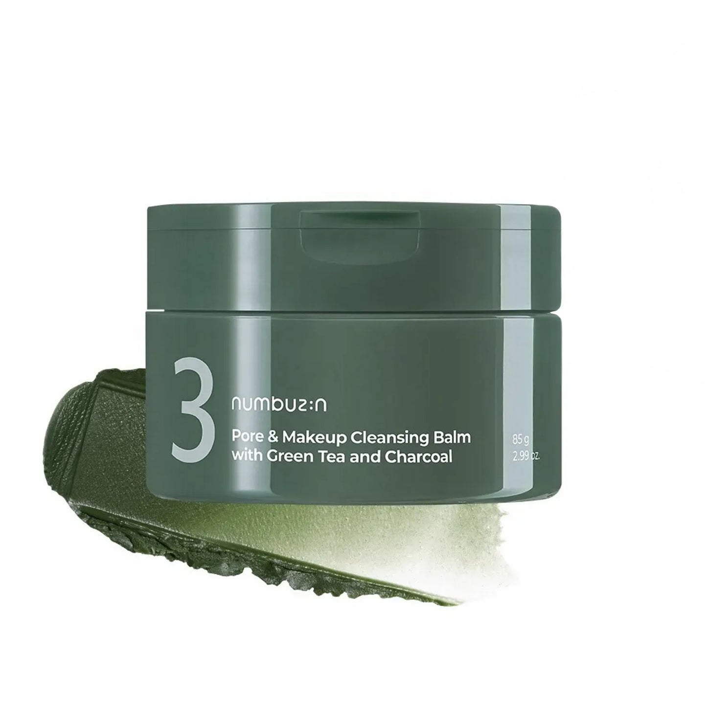 No.3 Pore & Makeup Cleansing Balm with Green Tea and Charcoal 85g