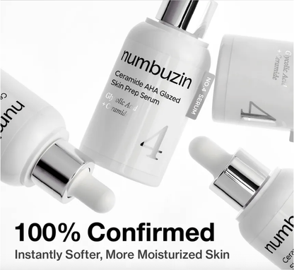 No.4 Ceramide AHA Glazed Skin Prep Serum 30ml