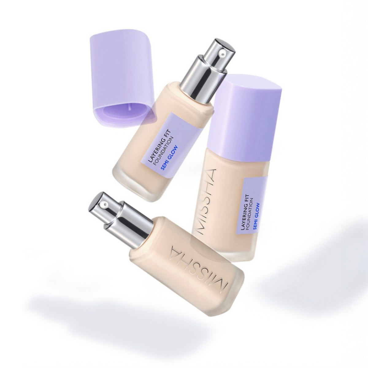 MISSHA Layering Fit Foundation Semi Glow 19.IVORY 35ml