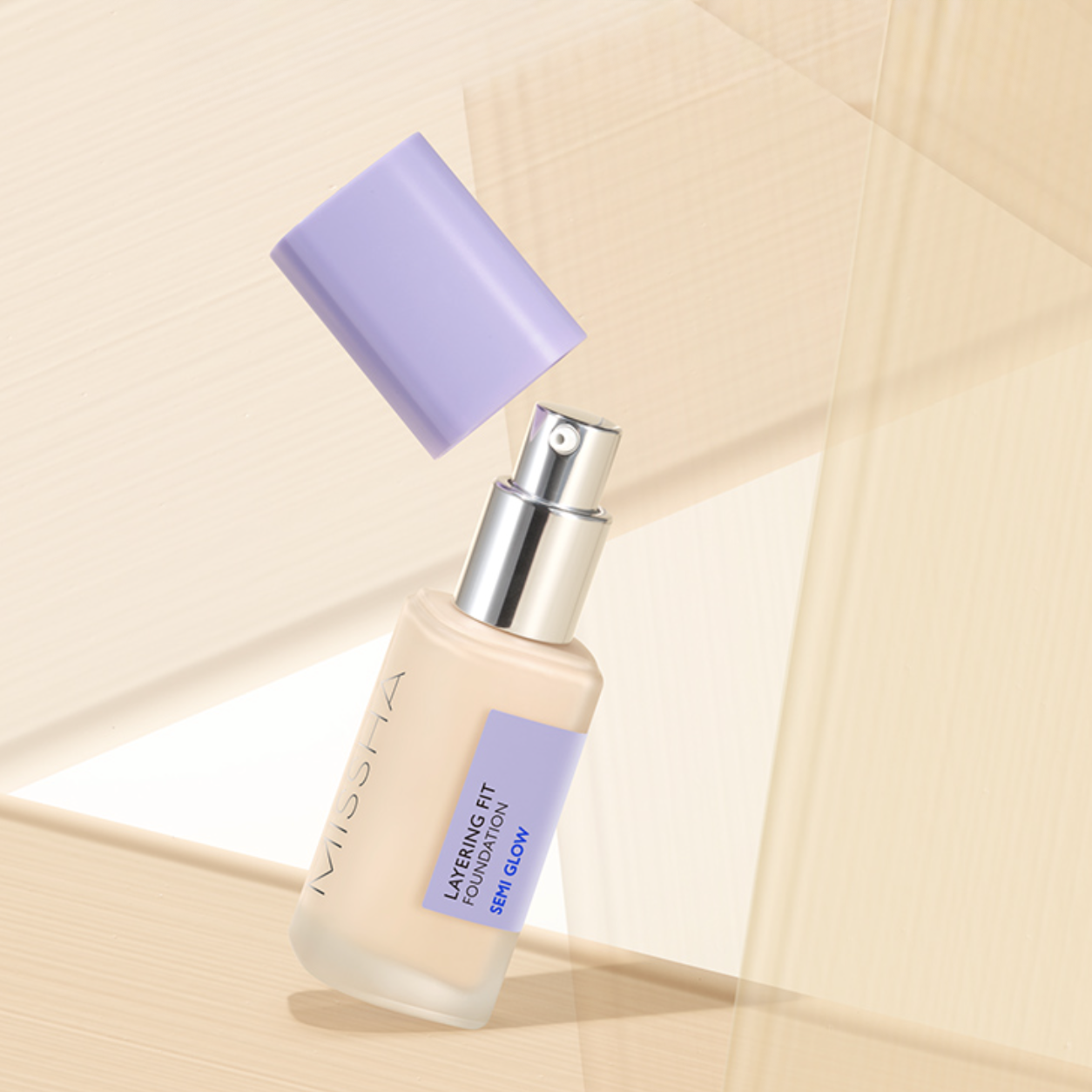 MISSHA Layering Fit Foundation Semi Glow 19.IVORY 35ml