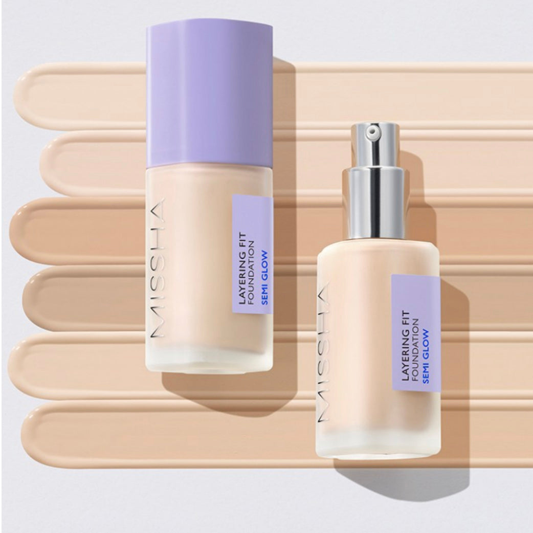 MISSHA Layering Fit Foundation Semi Glow 21.VANILLA 35ml