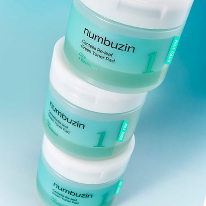 No.1 Centella Re-Leaf Green Toner Pad 190ml(70ea)