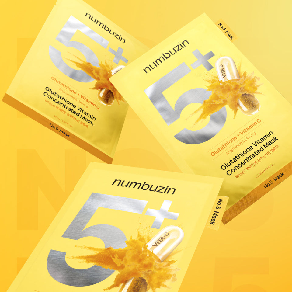 No.5+ Glutathione Vitamin Concentrated Mask (10ea)
