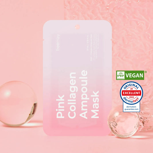 Freemay Pink Collagen Ampoule Mask BEAUTY 27ml 10ea