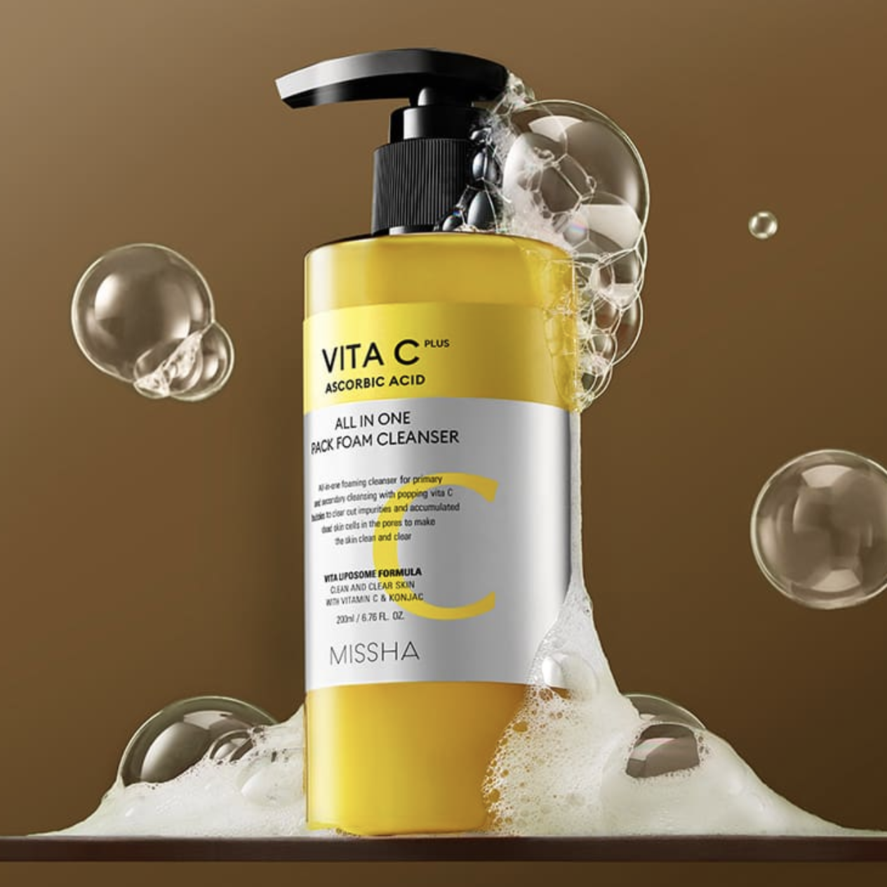 MISSHA Vita C All In One Cleanser 200ml