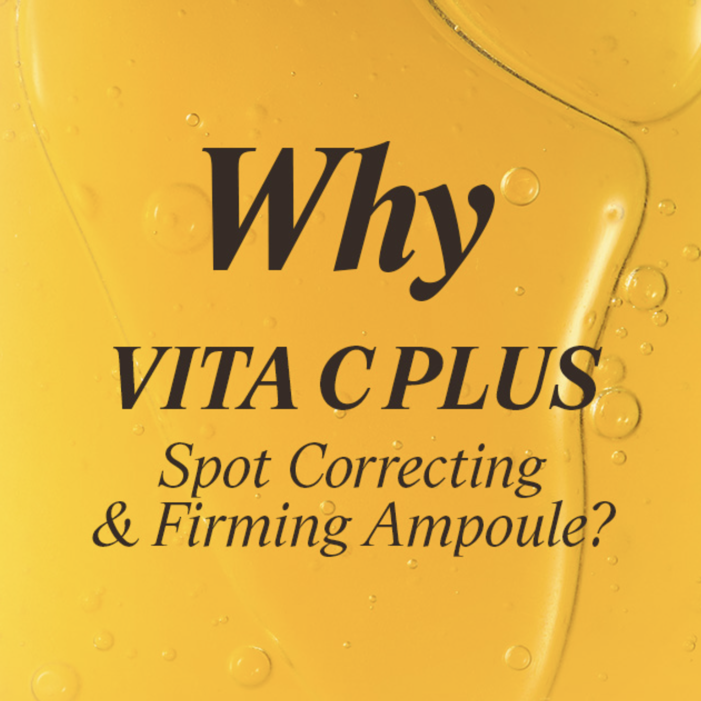 MISSHA Vita C Plus Ascorbic Acid Spot Correcting & Firming Ampoule 40ml