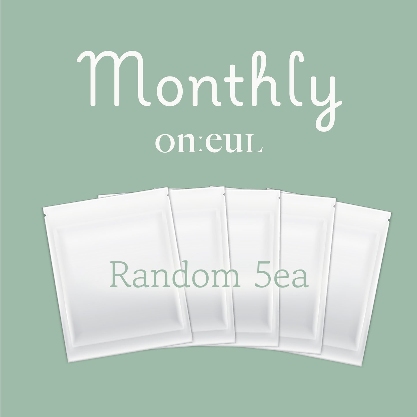[Monthly] Premium Face Sheet Masks 5ea